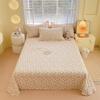 Cotton Bed Flat Sheet for Double Bed Plain Top Sheets Single/Queen/King Flowers Flat Bedsheets Soft Home Bed Linen Sheets