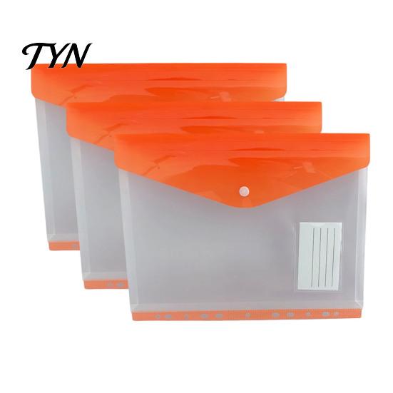 Portable Travel Folder 11 Hole Expanding File Pockets, Reusable PP Document Sleeves, Transparent Multi Purpose Storage Bag Waterproof Organizer