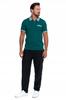 Men's Classic Cotton Polo T-Shirt with Collar MORAJ S GREEN