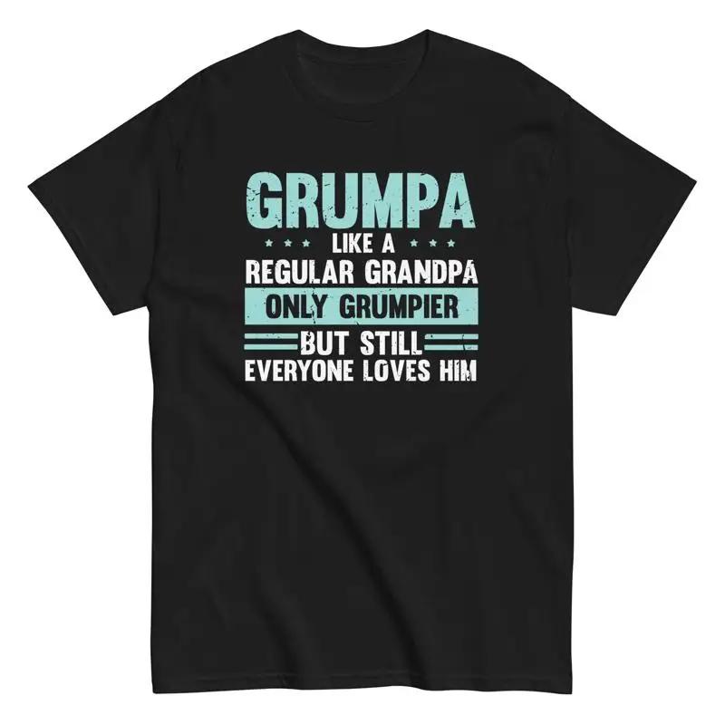 Grumpa T Shirt Funny Grandpa Grumpier Than Regular