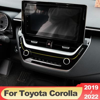 Для Toyota Corolla E210 2022 Панель управления, навигационная отделка, украшение интерьера, аксессуары для стайлинга автомобиля, рамка