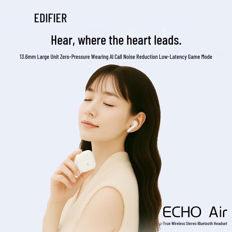 Edifier Беспроводные AI-наушники Echo Air