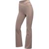 Zenvy Dri-Fit High Waist Flared Quick-Dry Casual Pants Women Bottoms Mink-Brown Black White HJ1847-233