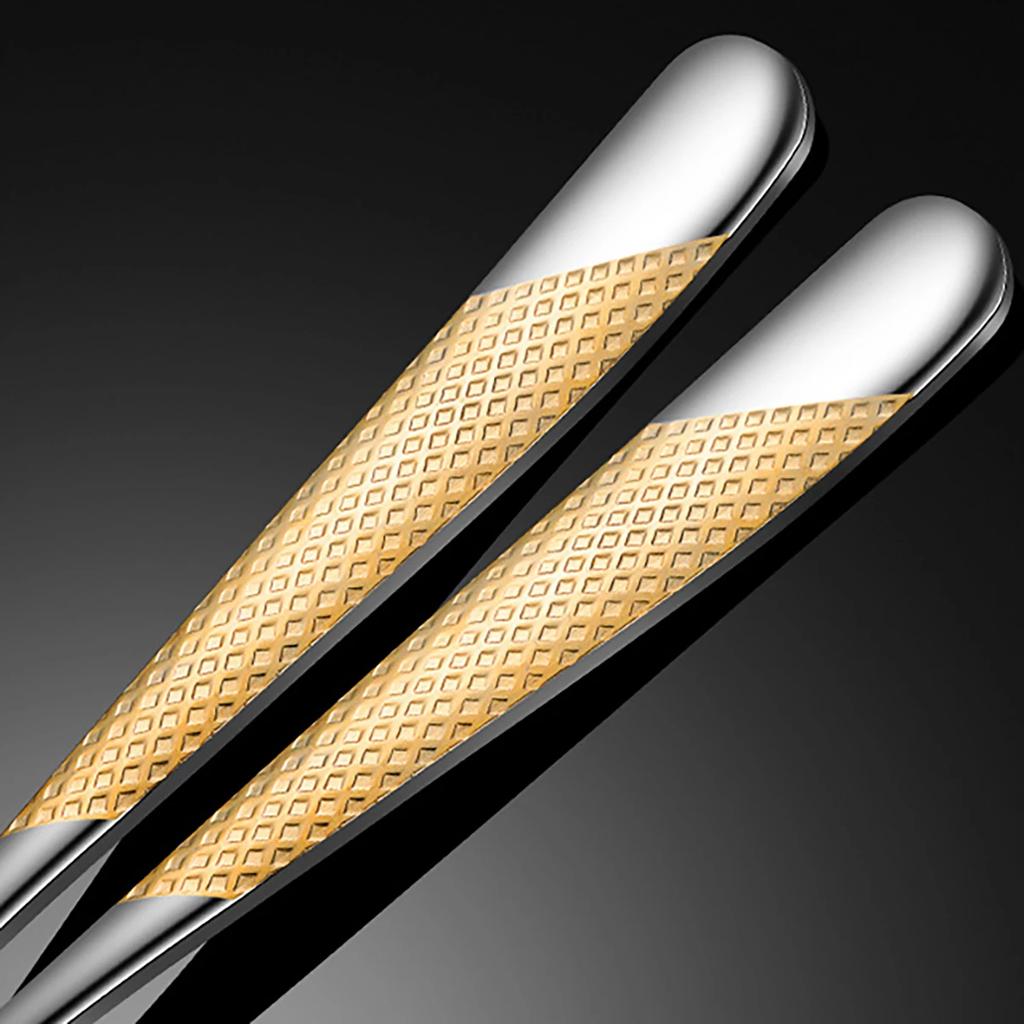 24Pcs Flatware Sets Stainless Steel Dinnerware Western Cutlery Knife Fork Tea Spoon Tableware Dinner Set Mirror Dishwasher Safe