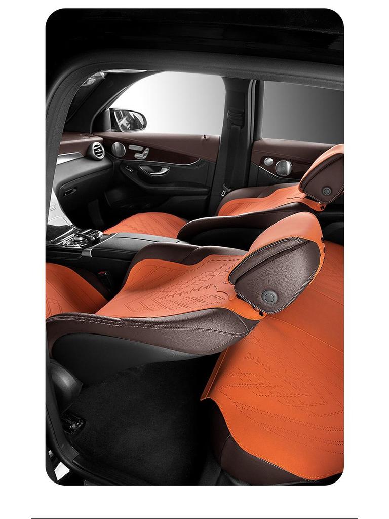 Volkswagen-Compatible Suede Car Seat Cushion, Universal Five-Seater Half-Surround Cover