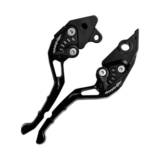 Yousheng 2 шт. Рычаг тормоза и сцепления для мотоцикла, рычаг тормоза из алюминиевого сплава, простая установка, рычаг сцепления с ЧПУ