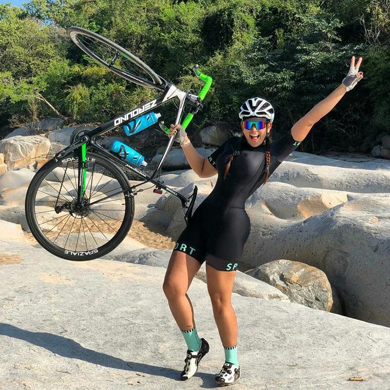 2025 Комбинезон Велоспорт Monkey Джерси Комплекты Скинсьют Женский Велосипедный Костюм С Коротким Рукавом Велосипедная Профессиональная Командная Одежда Ropa Ciclismo