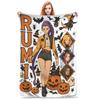 Saja Boys  Kpop Hunter Halloween Blankets Quality Soft Warm  Bedding Throws Autumn Girls Boys Couch Bed Street Trend Bedspread