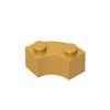 20 ШТ. Детали MOC 3063 85080 Кирпич Круглый Угол 2x2 макарони кирпичи совместимые DIY Сборка Строительные Блоки частица Ki