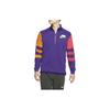 Wild Run Small Logo Long Sleeve Polo Running Top Men Tops Purple BV5604-547