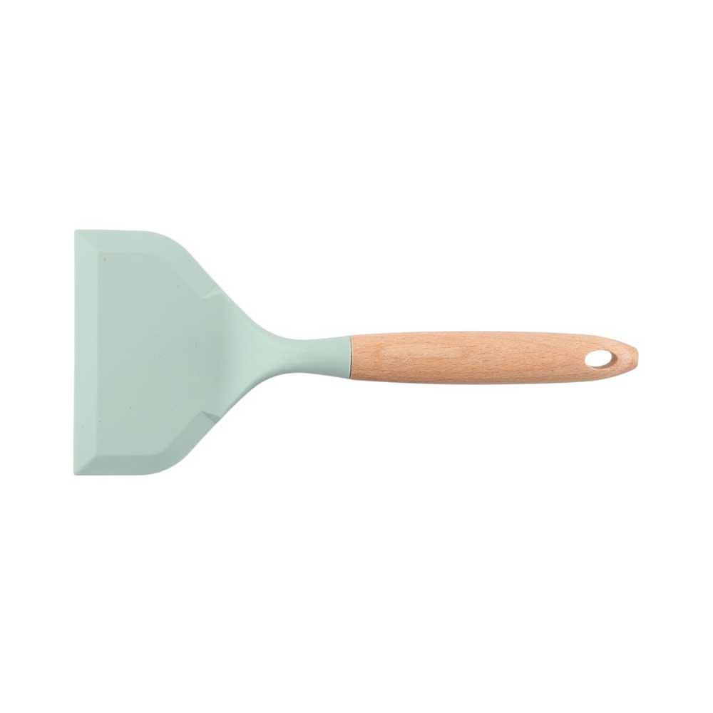 Wide Mouth Tamagoyaki Spatula Wooden Handle Pizza Shovel Cooking Utensils Non-stick Spatula Steak