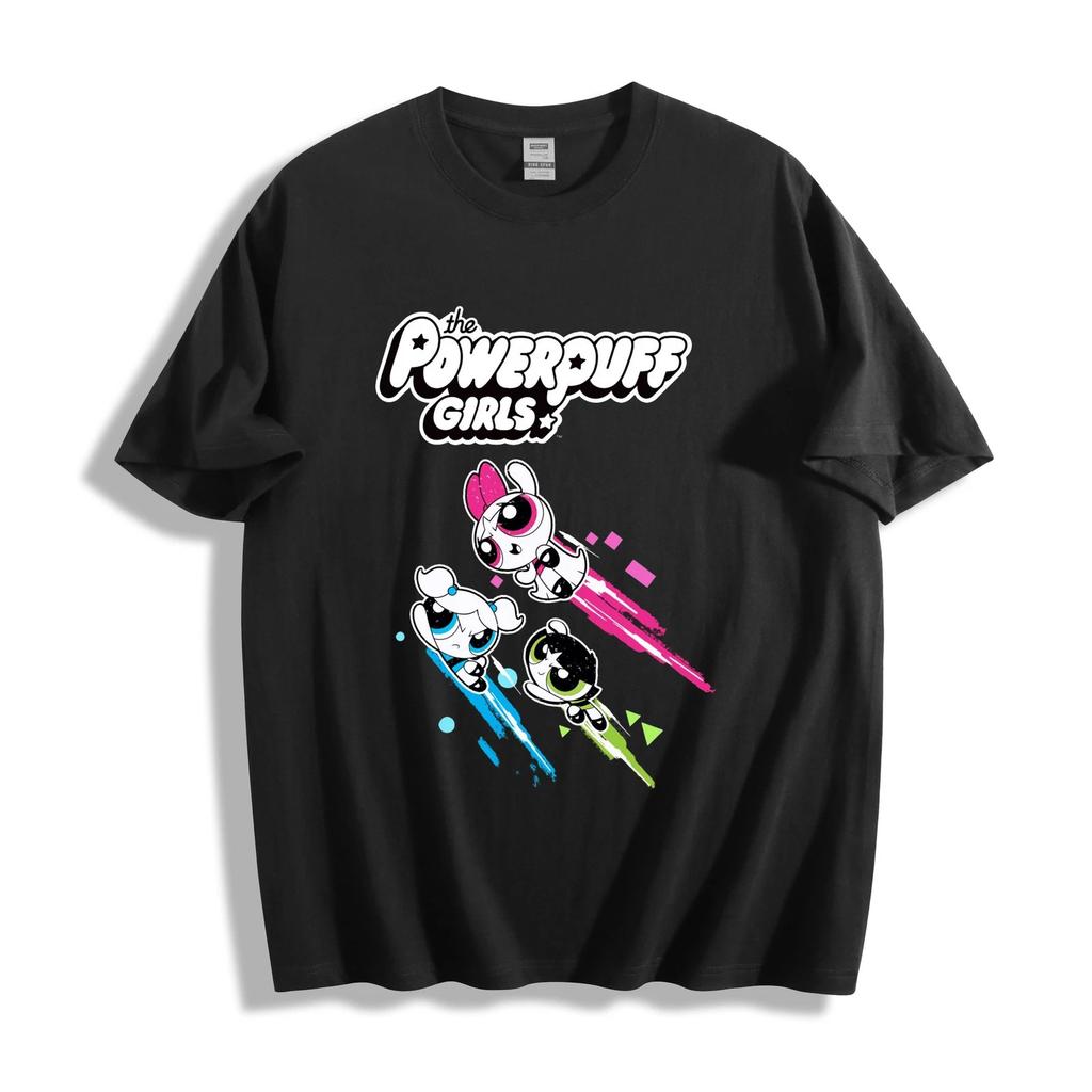 The Powerpuff Girls Flying Action T-Shirt