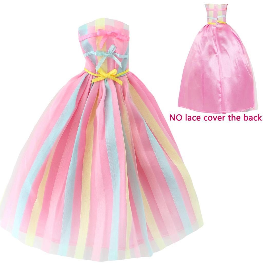 Красочные бальные платья Бальные платья для куклы Барби Одежда Свадебные наряды невесты(НЕТ КУКЛ)