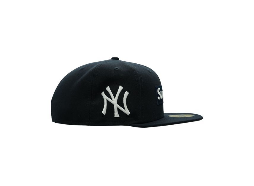 Supreme MLB Команды Box Logo New Era Темно-синий