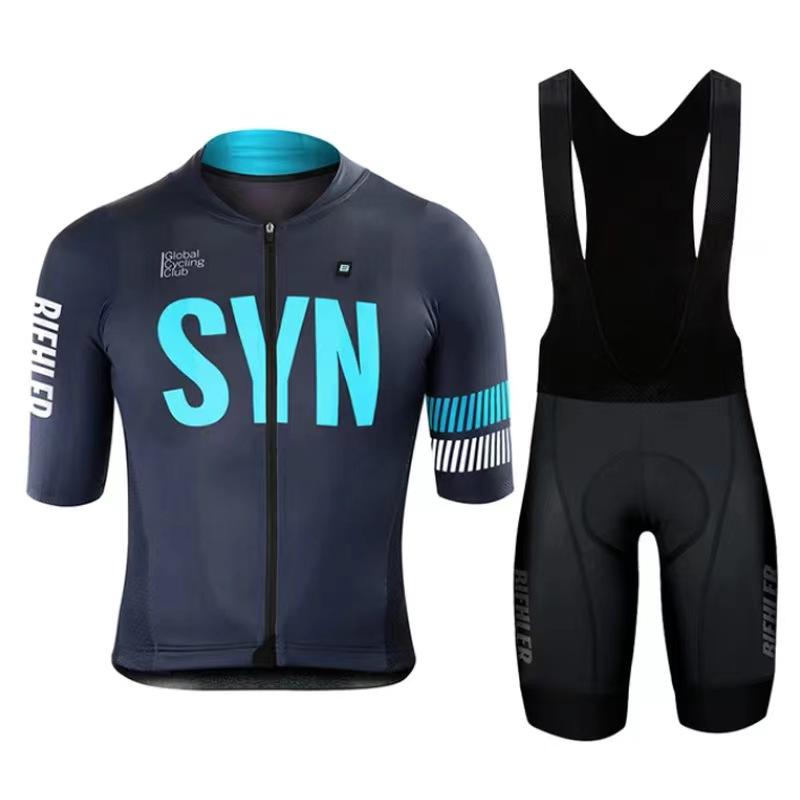 Quick Dry Short Sleeve Men's Cycling Clothing Set Mountain Bike Suit Summer 2025 Ciclismo Ropa Hombre