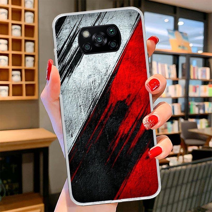 Poland Flag Cover Phone Case For Xiaomi Poco F7 Ultra X7 X6 X5 Pro M7 Redmi 15C 15 13C 13 12C 12 10C 10 9A 9C 9T 9 Shell Poco X7