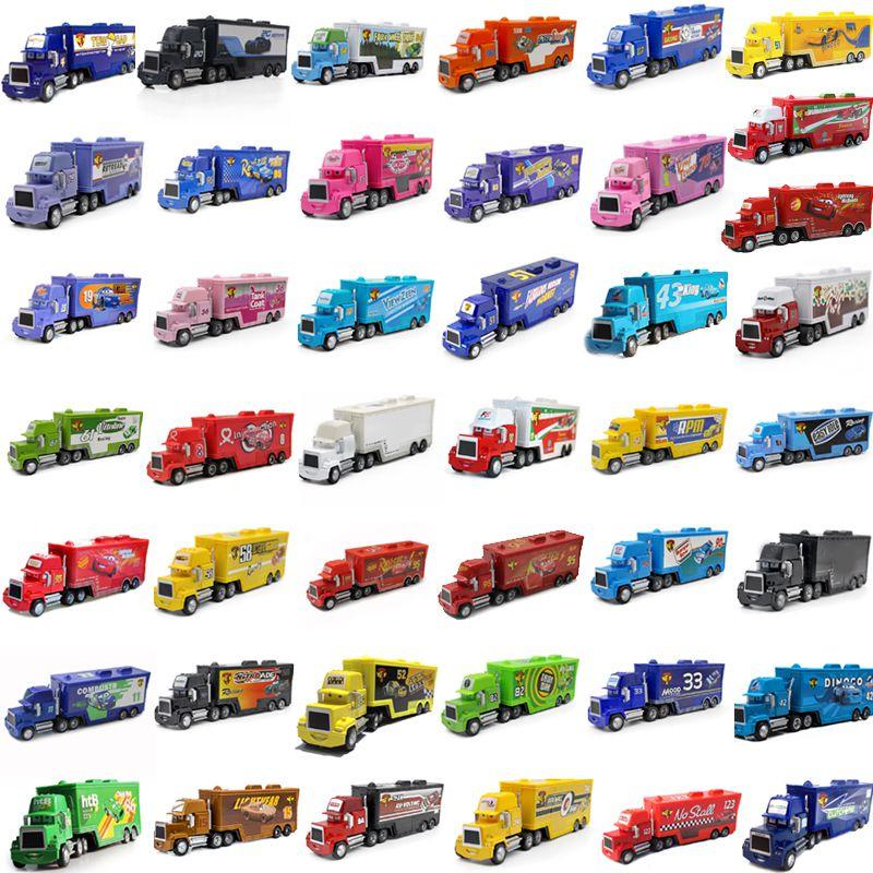 Pixar Тачки Детская игрушечная модель автомобиля Kesun Storm Дядя Мак грузовик из сплава