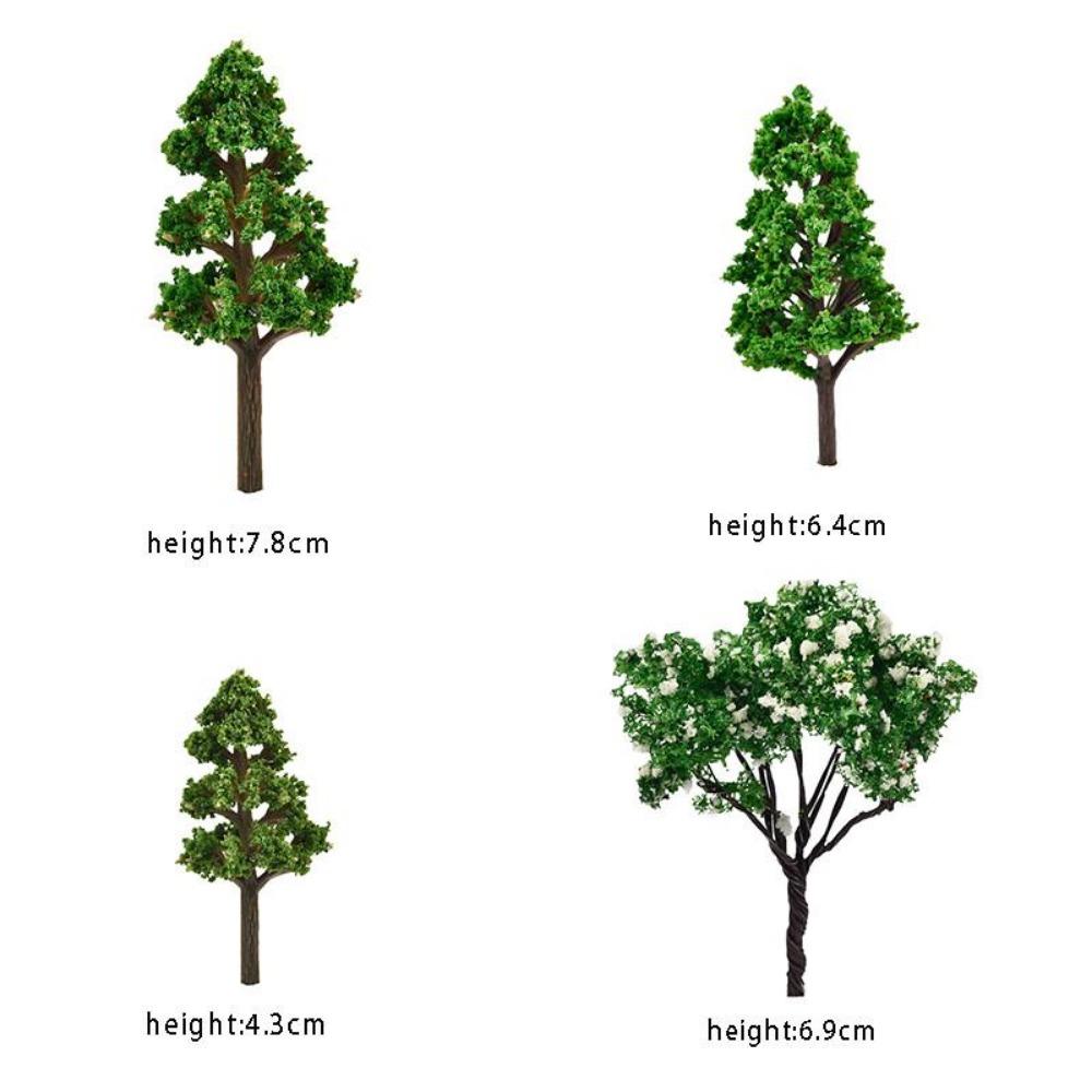 Cute Village House Miniature Garden Mini Bridge Stairs Craft Figurine Plant Pot Garden Ornament Miniature Fairy Garden Supplies