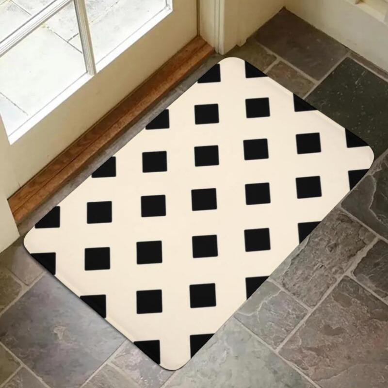 1PC Puppy Playfround Kitchen Rug Non-Slip Door Mat Pop design Bathroom Rug Bath Mat Carpet for Home Sink Laundry ecoreeree
