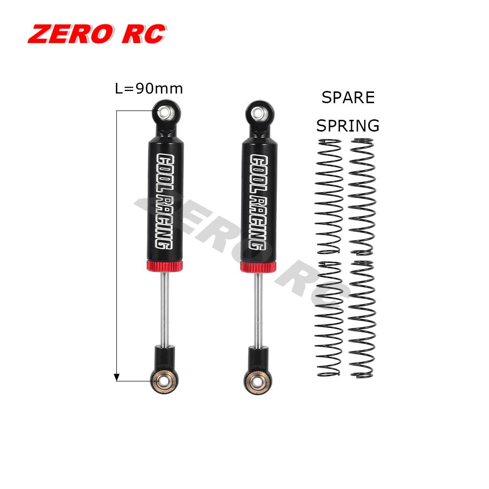 ALLOY SUSPENSION SHOCKS ABSORBER INTERNAL SPRING DAMPERS 60MM 70MM 80MM 90MM 100MM 110MM For SCX10 II D90 WRAITH TRX4 RC CAR