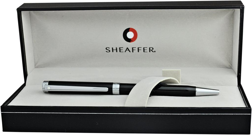 Schafer Ballpoint Pen Intensity ITS9235BP Onyx Black Genuine Imported Product Oil-based