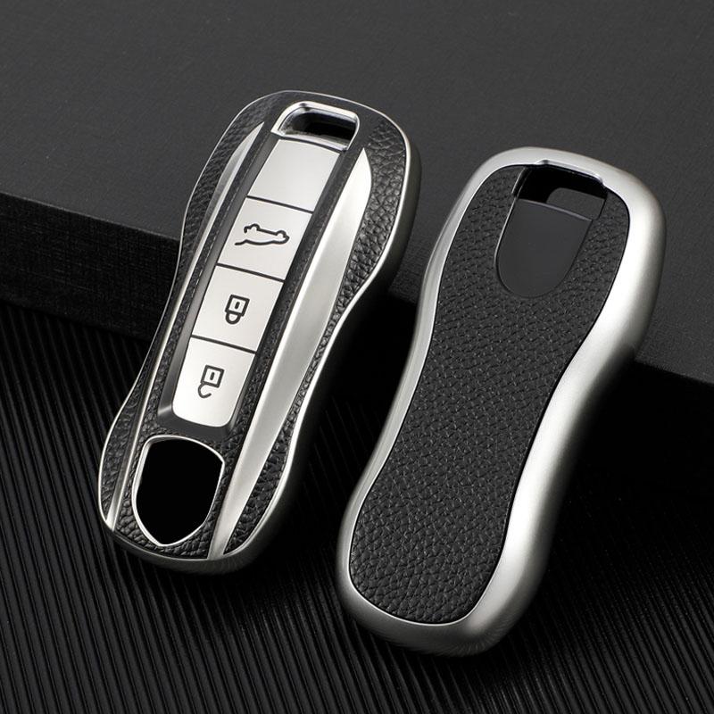 Чехол для автомобильного смарт-ключа, чехол-держатель для Porsche Cayenne 958 911 Lepin 996 Macan Panamera 997 944 924 987 987 Gt3 Cayman