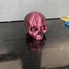 3D-печатная модель черепа Украшение Череп-антистресс Многослойное Художественное Настольное Украшение Для Гот-стиля, Научной Фантастики и Коллекционного Дисплея