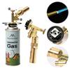 Портативная сварочная газовая горелка, пламя, бутановая горелка, зажигалка для барбекю на открытом воздухе, огнемет, кухонные принадлежности, сварочное оборудование