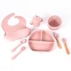 Children's Food-Grade Silicone Tableware Set - Baby-Safe, Anti-Fall Design