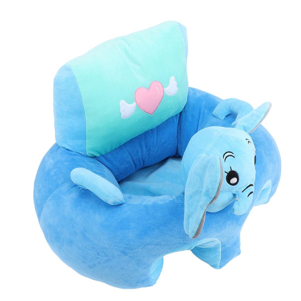 Infant Support Seat Sofa Soft Animal Shaped Cute Learning Sitting Chair Infant Sit Up Chair Toddler Floor Seat