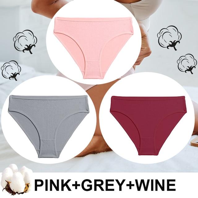 FINETOO 3 шт./лот, женские трусики с высокой талией, бесшовные трусики, нижнее белье, хлопковые трусы, сексуальное женское белье, женское нижнее белье