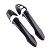 Carbon Look Exterior Door Handle Cover Trim For Benz W204 C300 C350 C250 C63 AMG