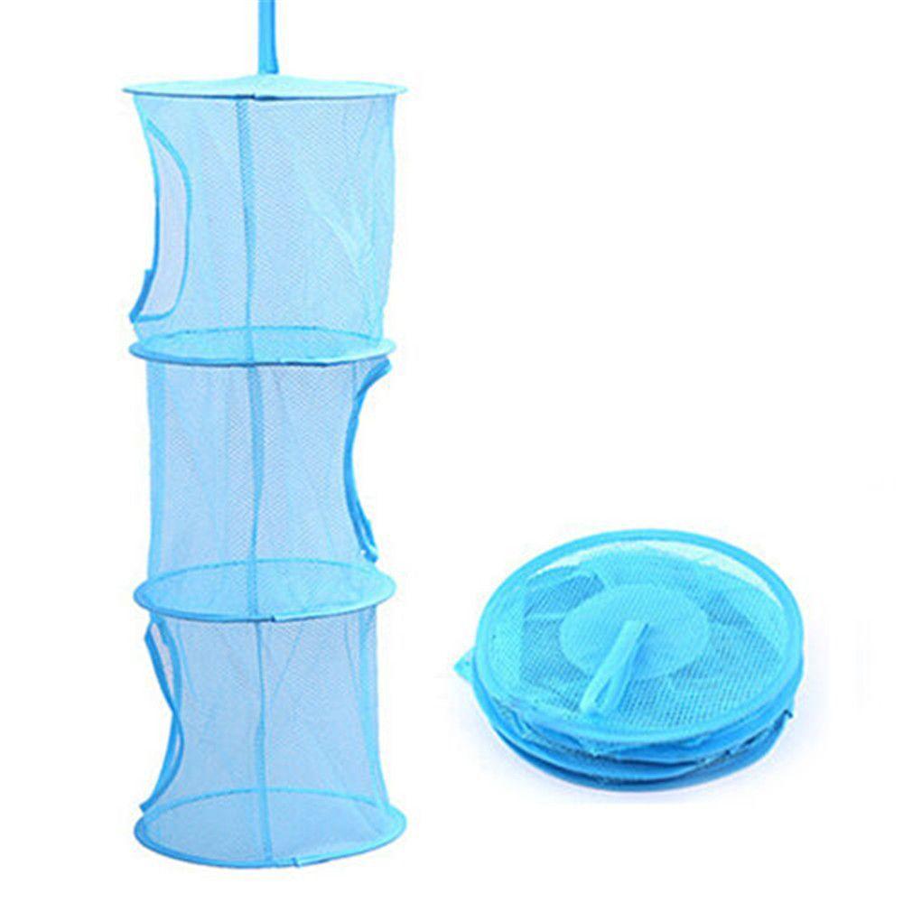 Net 3 Shelf Door Holder Storage Basket Hanging Bag Toy Storage Organizer Closet Hanger