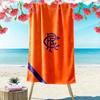1 шт. Пляжное полотенце Rangers FC. Идеальный подарок на день рождения для семьи. Яркое пляжное полотенце, подходящее для активного отдыха на природе.