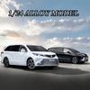 1/24 масштаб Sienna MPV, литая под давлением модель автомобиля, игрушечный автомобиль с откатным механизмом, звуком и светом для детей, коллекция подарков для мальчиков и девочек