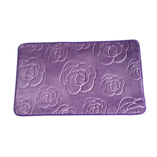 Yousheng нескользящий коврик для ванной комнаты 3D узор розы напольный коврик коралловый бархат однотонный ковер коврик для входной двери дома в помещении