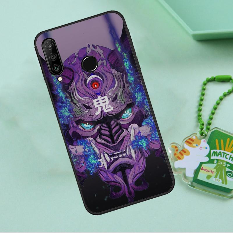 Чехол для Huawei Nova 12i 12s 7i 8i 11i 9 10 SE Y90 Y60 Y70 Y72 Y61 Y91 P30 P40 Lite P60 Pro с маской Они Хання