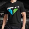 Snowbird Logo Merchandise Active T Shirt Lustig American Herren Vintage Versatile Stylish Graphic Soft Unisex