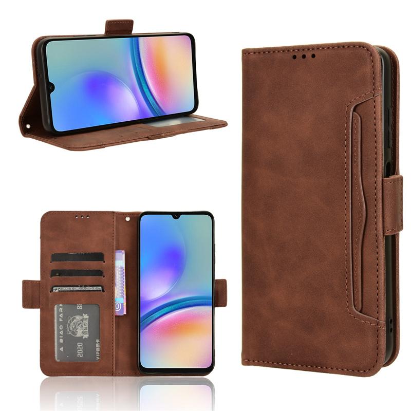For Samsung Galaxy M14 4G Multi -card Slot Mobile Phone Protective Case  Built -in Card Bag Can Be Inserted Card