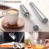 Stainless Steel Electric Milk Frother Portable Coffee Frother Handheld Frother  Barista Use