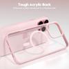 Модный чехол для телефона для iPhone 17 16 15 14 13 12 11 Pro Max Plus 17 Air для Magsafe Прозрачная акриловая магнитная крышка