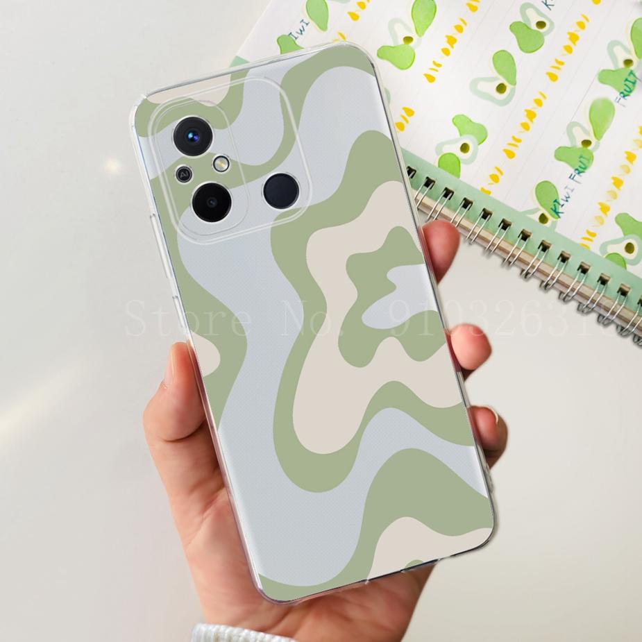 Для Xiaomi Redmi 12C Чехол Новый Модный Расписной Чехол Силиконовый Мягкий ТПУ Fundas Для Xiaomi Redmi 12C 12 C Redmi12C Чехол для Телефона Coque
