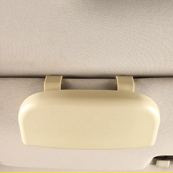 Car Glasses Box Portable Sunglasses Holder In The Car Driving Glasses Holder Eyeglass Case Sun Visor Car Lenses Holder