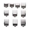 10Pcs Hair Clipper Combs Guide Kit Hair Trimmer Guards 1.5-25Mm Salon Tools