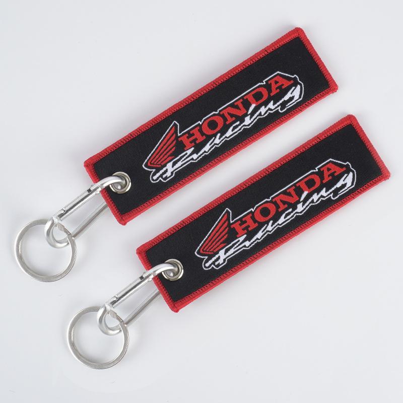 CPO1 Вышитый Мотоциклетный Брелок Брелок Для Honda CBR CB650R CB1000R 125R 954 600 650F 650R 1100XX 1000F 600RR 1000RR