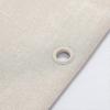 Premium Shower Curtain 240 x 200 cm Linen Fabric Waterproof Anti-Mould Bathroom Curtain Mint Green H200 x B240 cm 25-26s