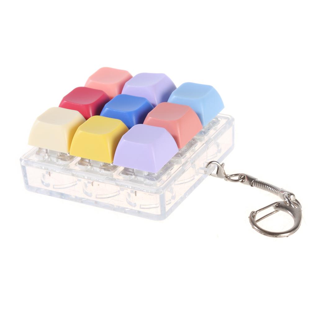 Механический тестер для клавиатуры, брелок-подвеска для переключателей клавиатуры, игрушка для снятия стресса