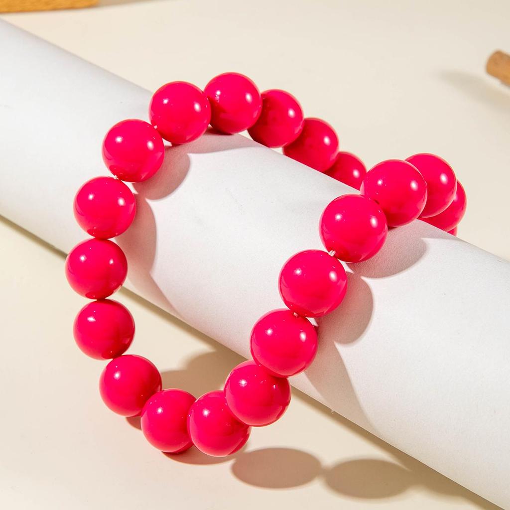 Летнее богемное допаминовое красочное преувеличенное ожерелье из бисера для женщин, ювелирные изделия, индивидуальное ожерелье-чокер для пляжного отдыха