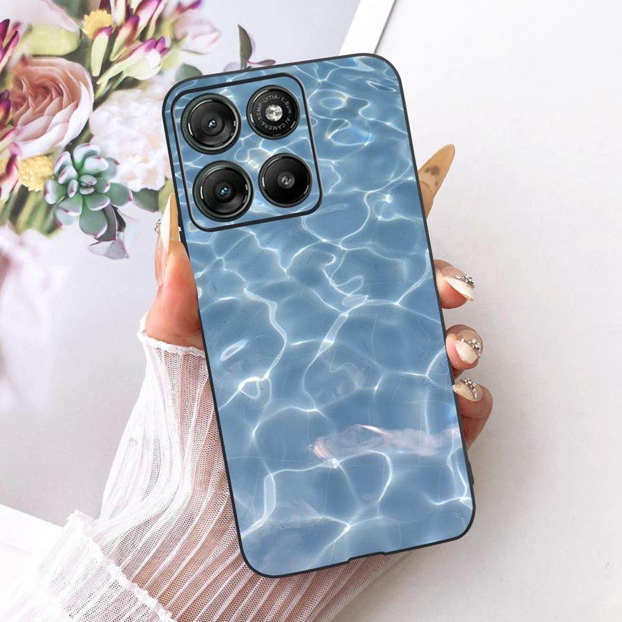 Casing For Motorola Moto G67 Power Aesthetic Cartoons Soft silicone Phone Case Back Cover for MotoG57 Power G 67 Power TPU Shell