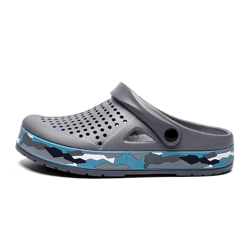 Брендовые сабо, мужские сандалии, повседневная обувь, легкие сандалии из ЭВА, красочная обувь унисекс для лета, пляжа, Zapatos Hombre